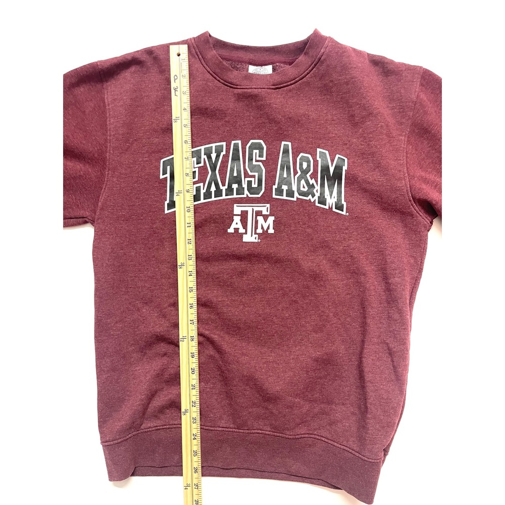 Rivalry Threads Texas A&M University Aggies Maroon Sweatshirt Mens Medium - Picture 5 of 7